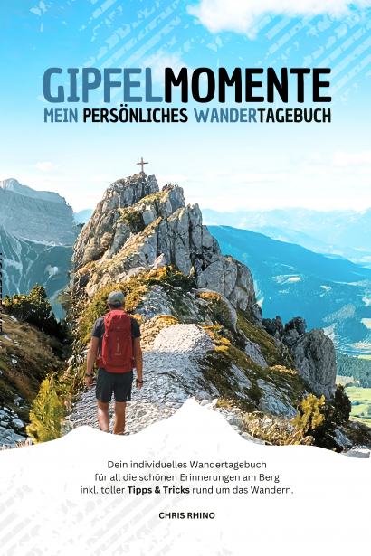 Gipfelmomente – dein persönliches Wandertagebuch zum Ausfüllen