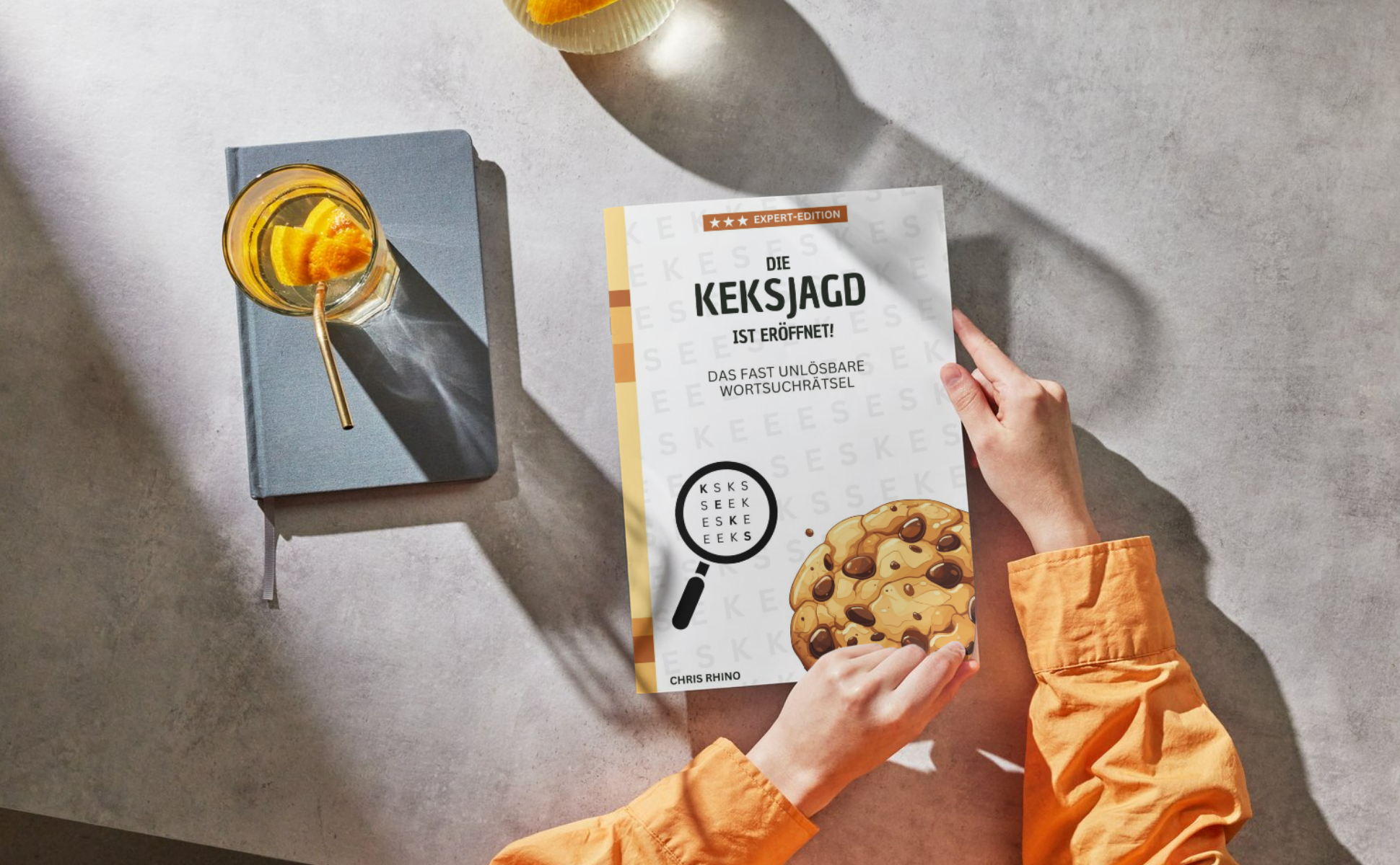 Die Keksjagd ist eröffnet – das ultimative Wortsuchrätsel. Finde den einen Keks unter über 430.000 Möglichkeiten – das perfekte Geschenk für Rätselliebhaber, Freunde und Kollegen