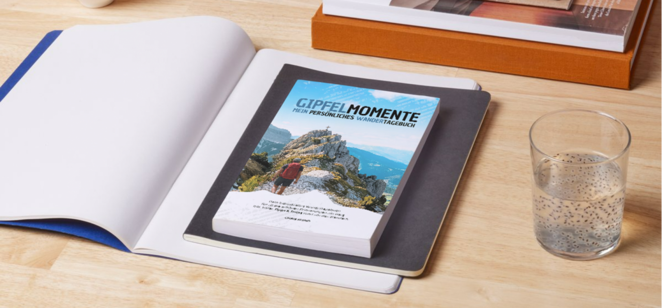 Gipfelmomente – Dein persönliches Wandertagebuch zum Ausfüllen