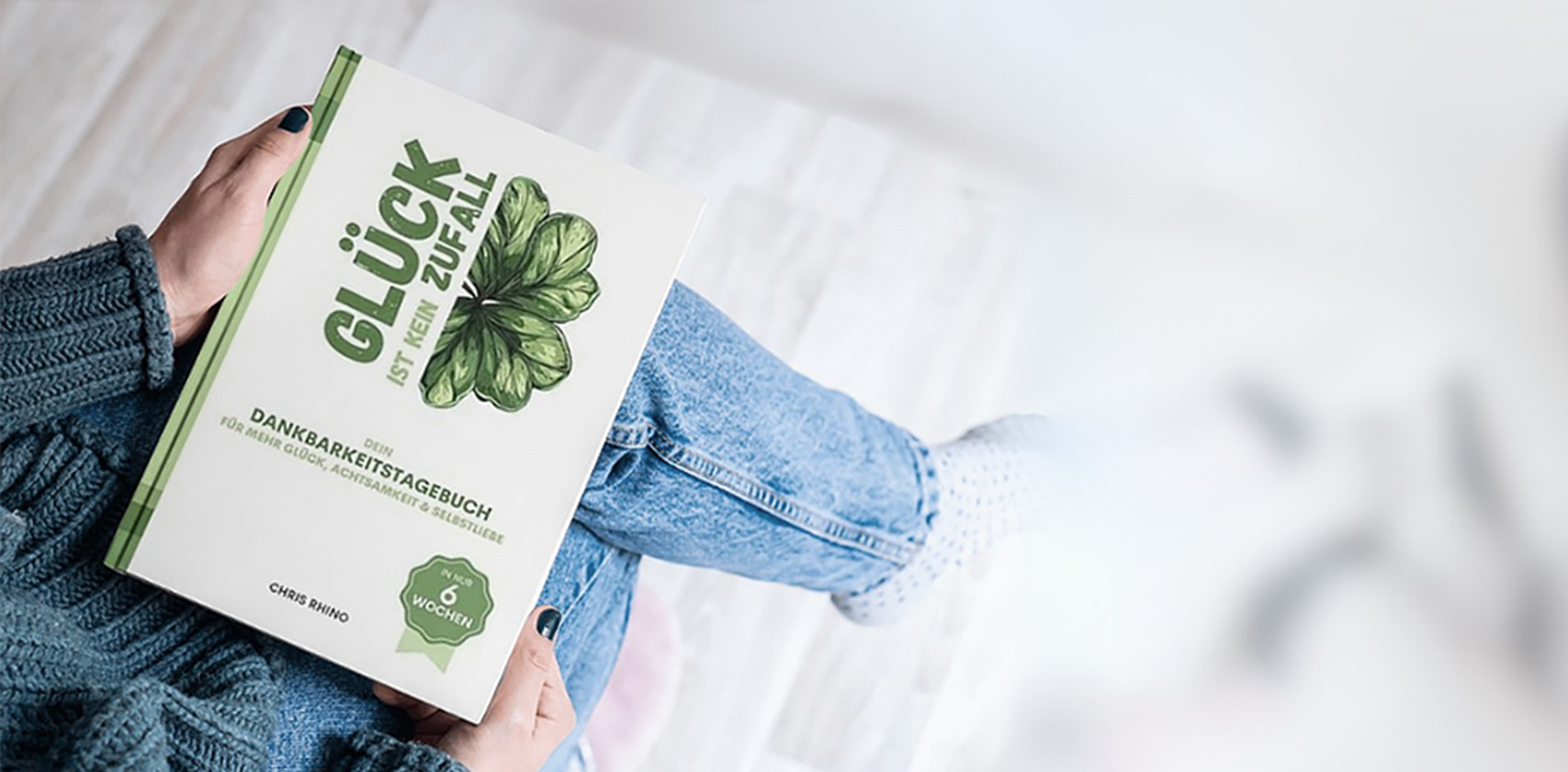 Glück ist kein Zufall – das Dankbarkeitstagebuch im geleiteten 6 Wochen Journal