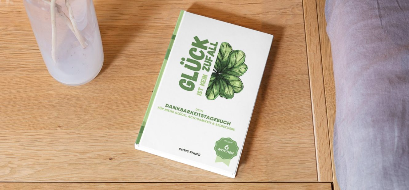 Glück ist kein Zufall – das Dankbarkeitstagebuch im geleiteten 6 Wochen Journal