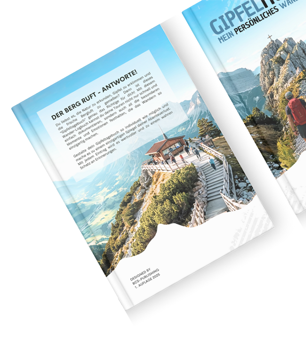 Gipfelmomente – Dein persönliches Wandertagebuch zum Ausfüllen